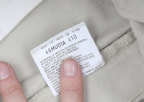 Wrangler Men's Beige Cargo Shorts, Size 34, Regular Fit