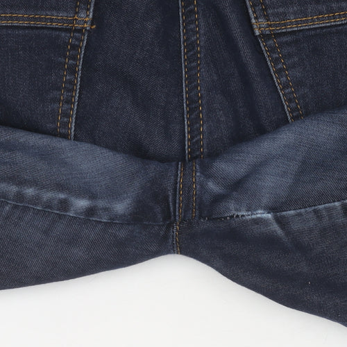 Wallis Women's Blue Straight Leg Jeans Size 10