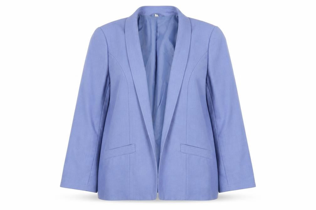 Women's Blue Suit Jacket Size 16 Regular Fit