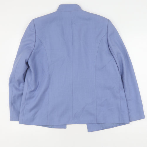Women's Blue Suit Jacket Size 16 Regular Fit