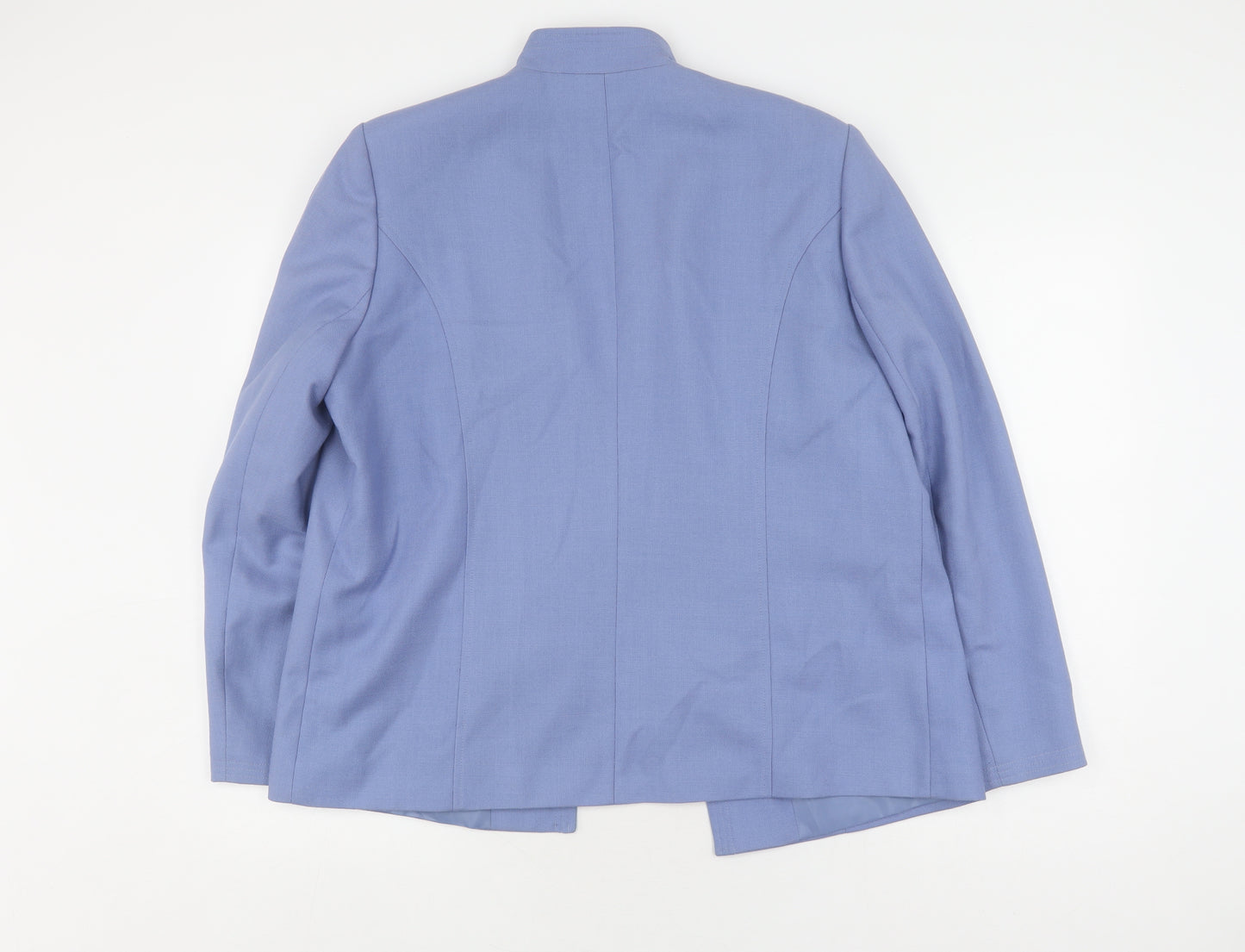 Women's Blue Suit Jacket Size 16 Regular Fit