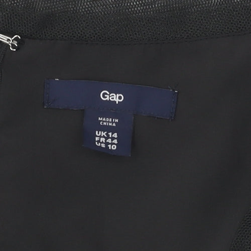 Gap Women's Black Shift Dress - Size 14