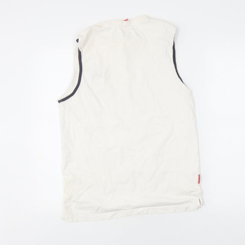 Slazenger Men's Ivory Tank Top M Gym & Training Sportswear
