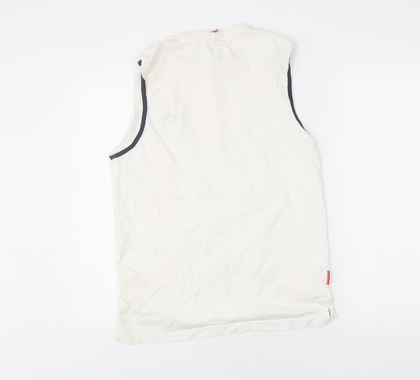 Slazenger Men's Ivory Tank Top M Gym & Training Sportswear