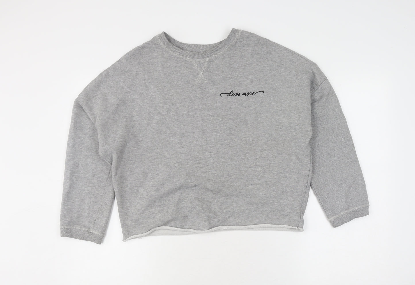 Diesel Women's Grey XS Pullover Sweatshirt