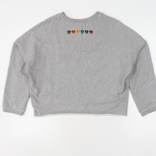 Diesel Women's Grey XS Pullover Sweatshirt