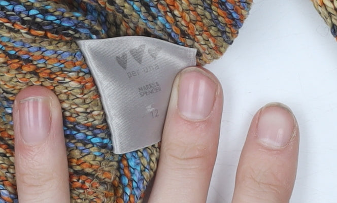 Marks and Spencer Women's Multicoloured Cardigan, Size 12