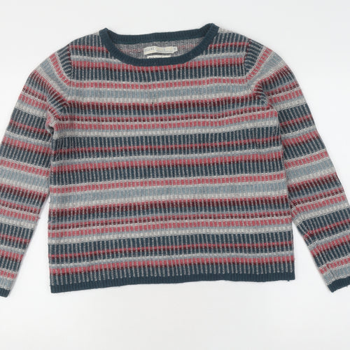 Seasalt Cornwall Women's Multicolour Crew Neck Jumper Size 14