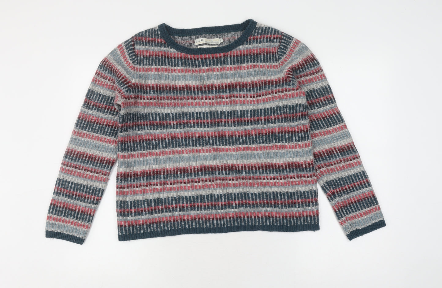 Seasalt Cornwall Women's Multicolour Crew Neck Jumper Size 14