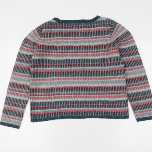 Seasalt Cornwall Women's Multicolour Crew Neck Jumper Size 14