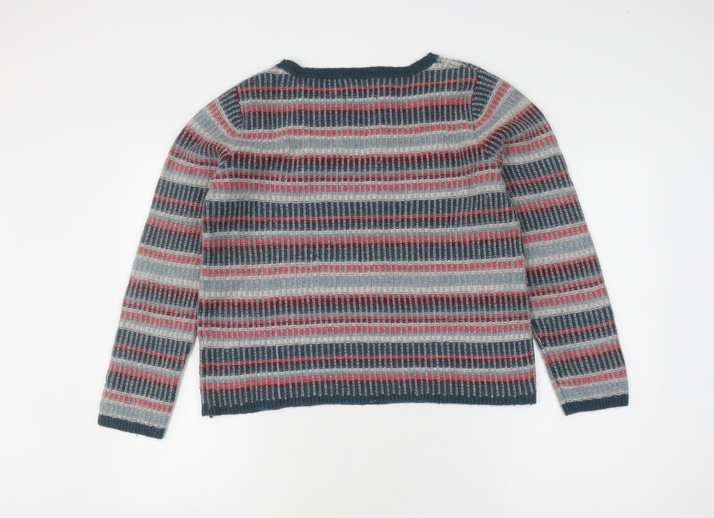 Seasalt Cornwall Women's Multicolour Crew Neck Jumper Size 14