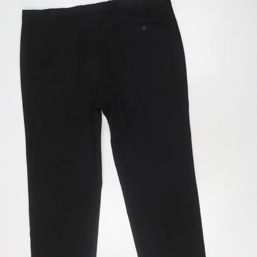 Marks and Spencer Men's Black Dress Pants - Size 42