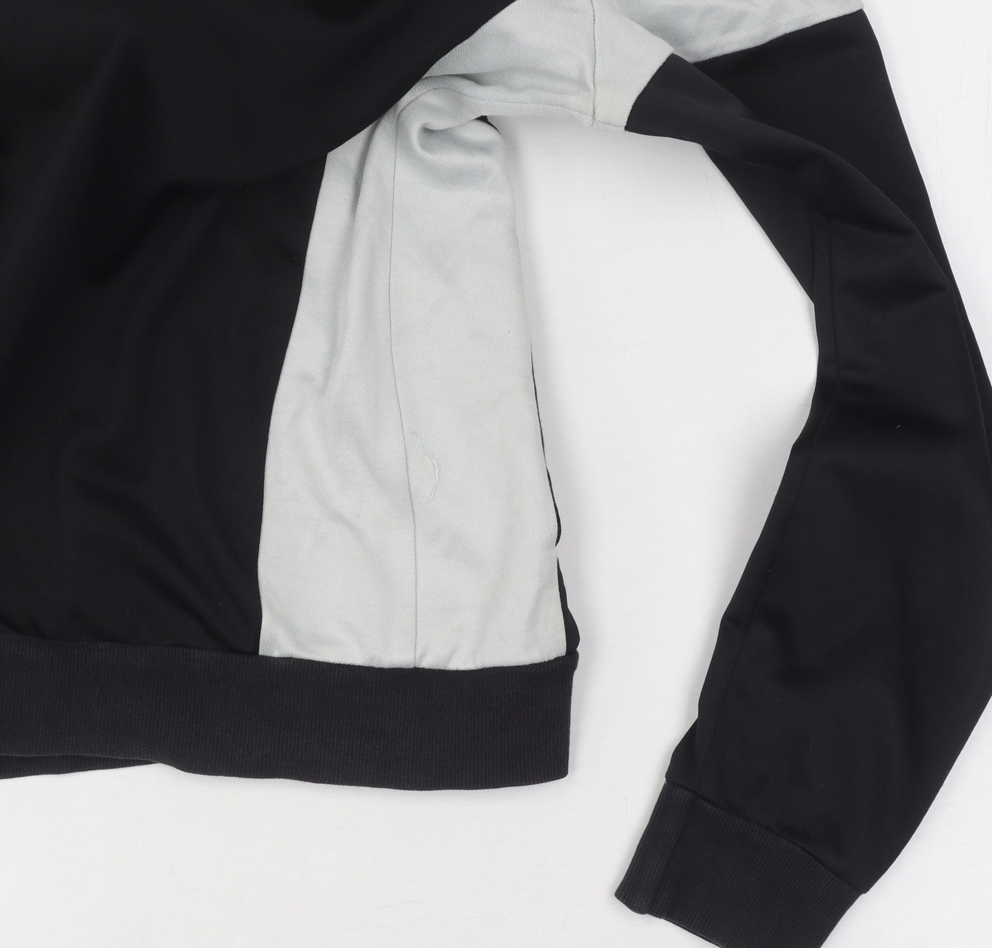 Adidas Teens Black Track Jacket Large