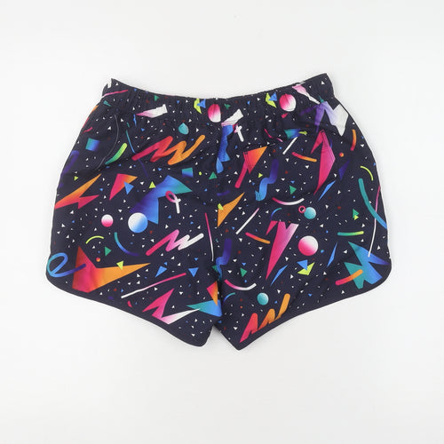 ASOS Men's Multicoloured 80s Swim Shorts S Retro Style