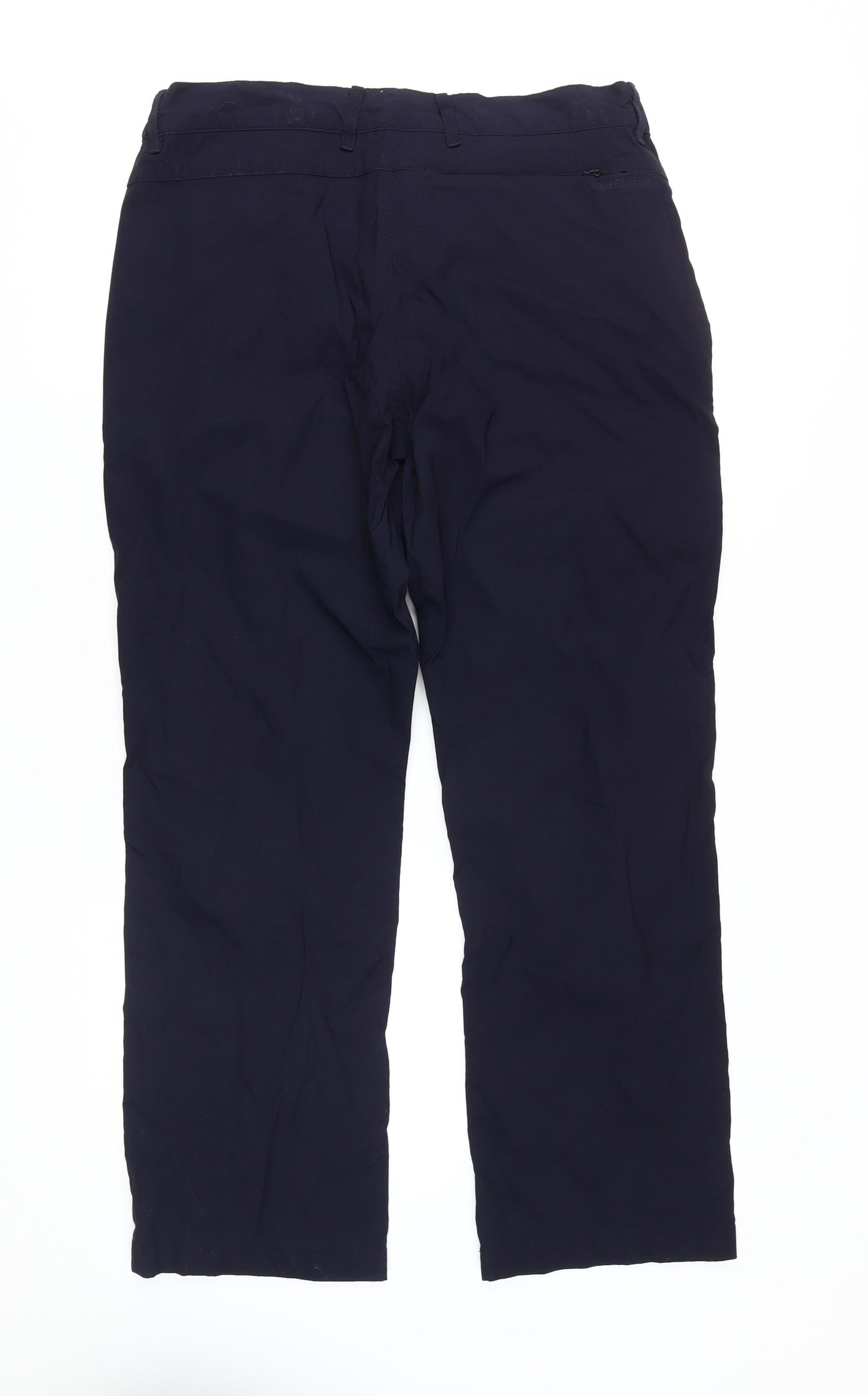 Craghoppers Men's Black Cargo Trousers, 36 S, Regular Fit