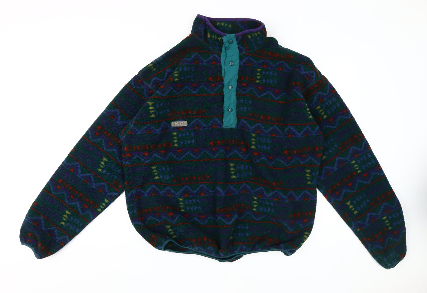 Columbia Men's Multicoloured XL Henley Sweatshirt