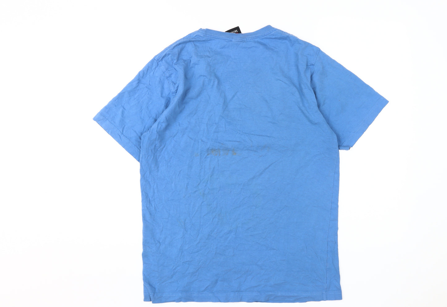 Saltrock Men's Blue Graphic Print T-Shirt M