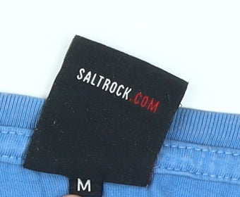 Saltrock Men's Blue Graphic Print T-Shirt M