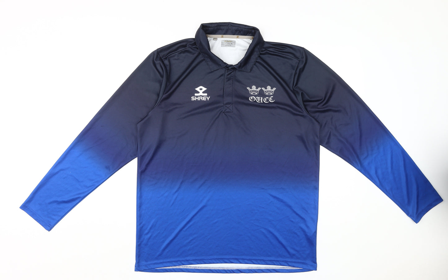 Shrey Men's Blue Cricket Long Sleeve Casual Pullover L