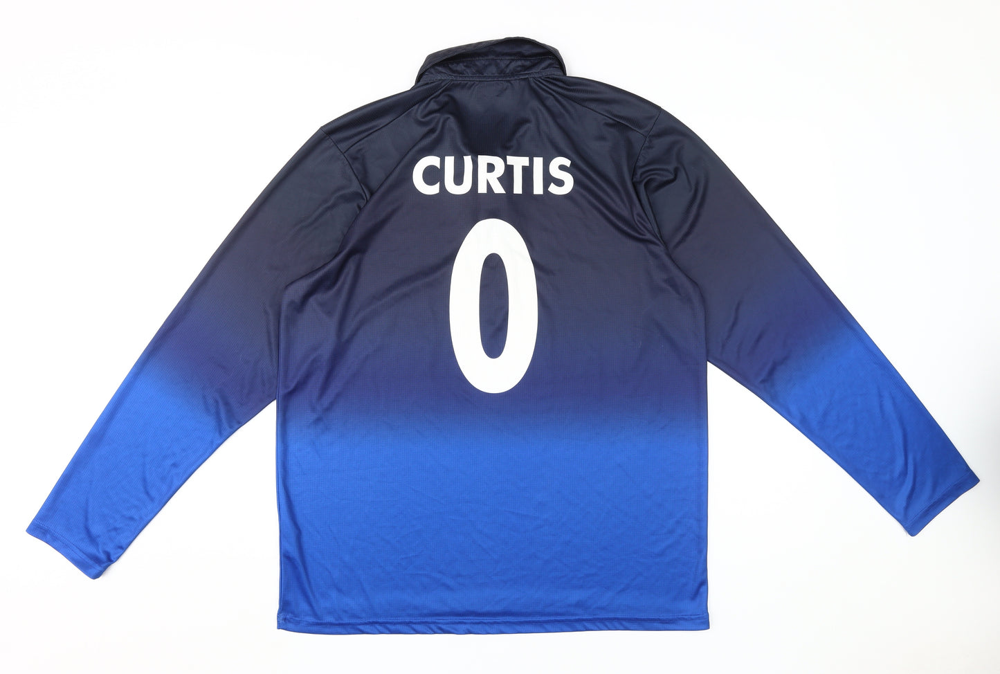 Shrey Men's Blue Cricket Long Sleeve Casual Pullover L