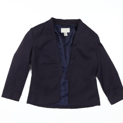 H&M Women's Black Size 10 Blazer Jacket