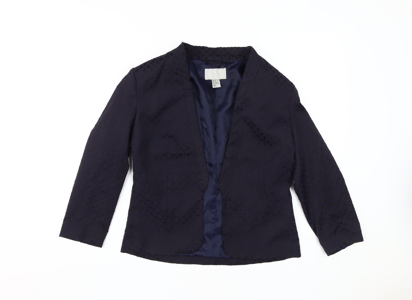 H&M Women's Black Size 10 Blazer Jacket