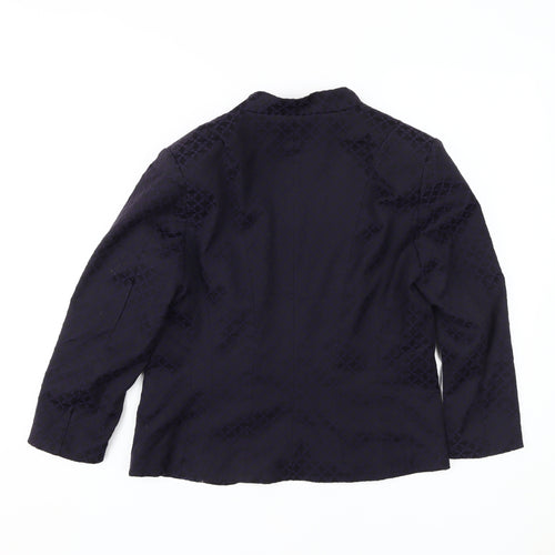 H&M Women's Black Size 10 Blazer Jacket