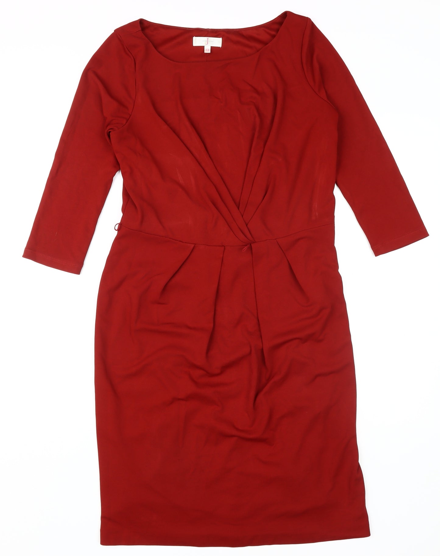 Jasper Conran Red Sheath Dress - Women Size 12