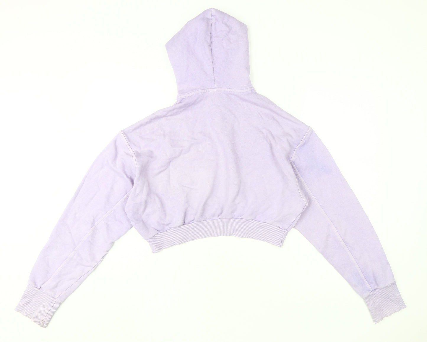 Reebok Women's Purple Hoodie - Small, Comfortable Pullover