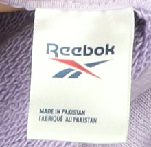 Reebok Women's Purple Hoodie - Small, Comfortable Pullover