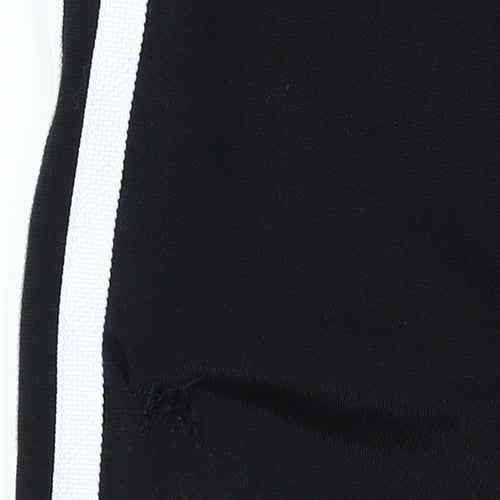 Adidas Boys Black Jogger Trousers 7 Years