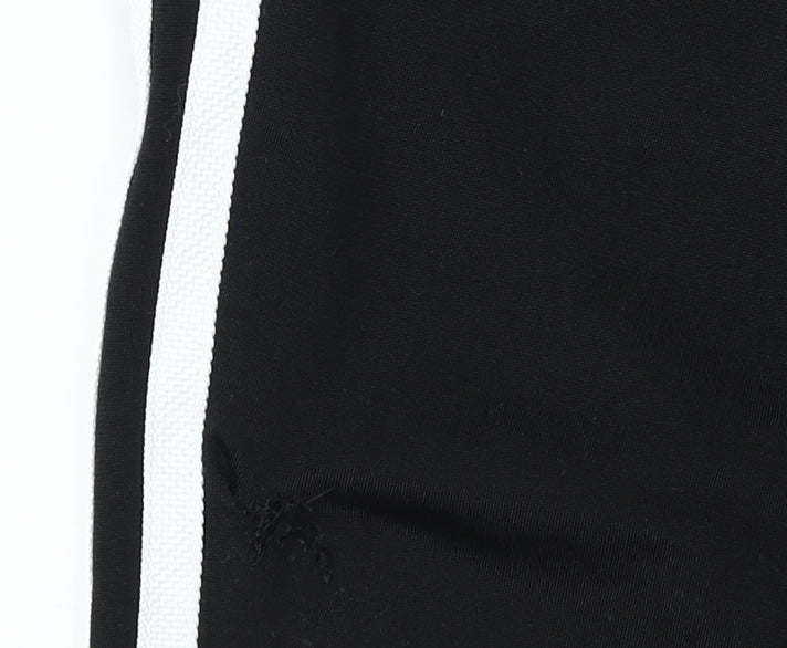 Adidas Boys Black Jogger Trousers 7 Years