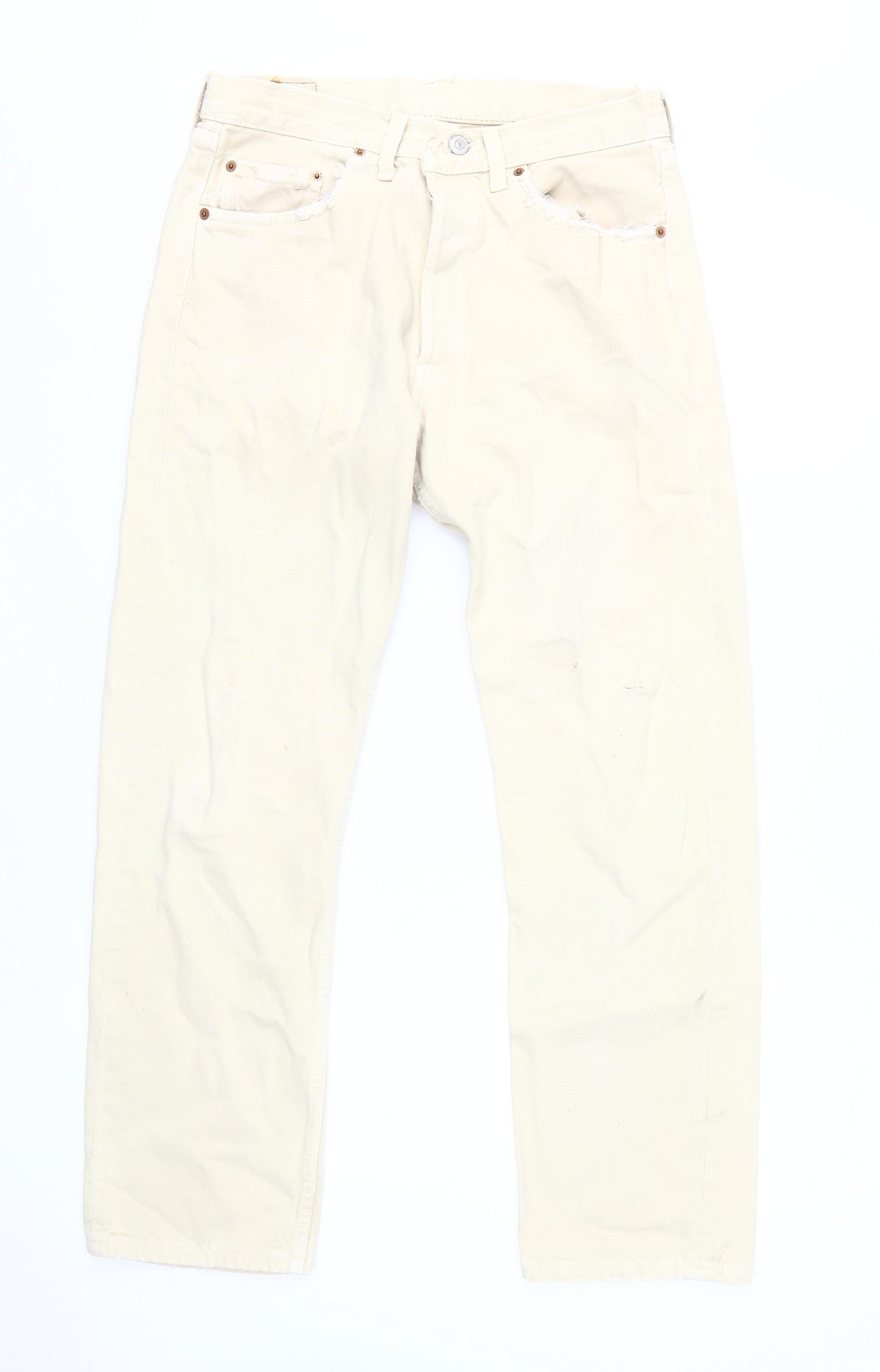 Levi's Beige Men’s Jeans 32X30 Cotton Logo
