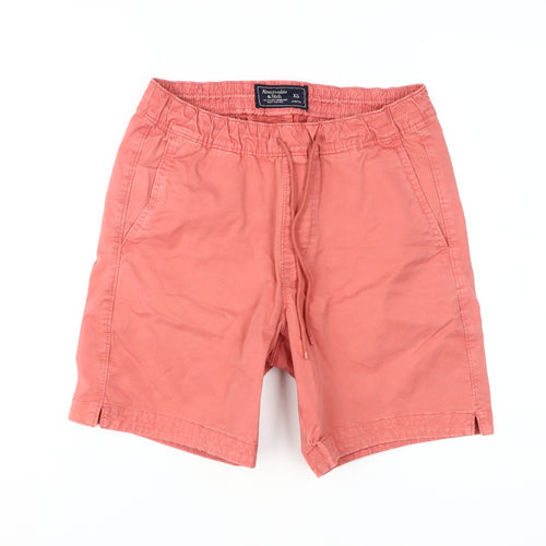 Abercrombie & Fitch Men's Pink Chino Shorts XS