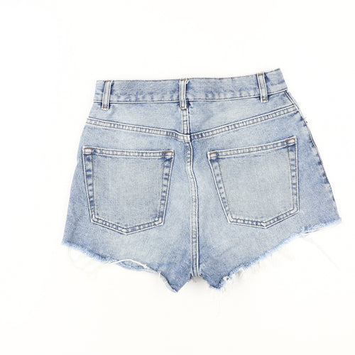 ASOS Women's Blue Denim Cut-Off Shorts, Size 6