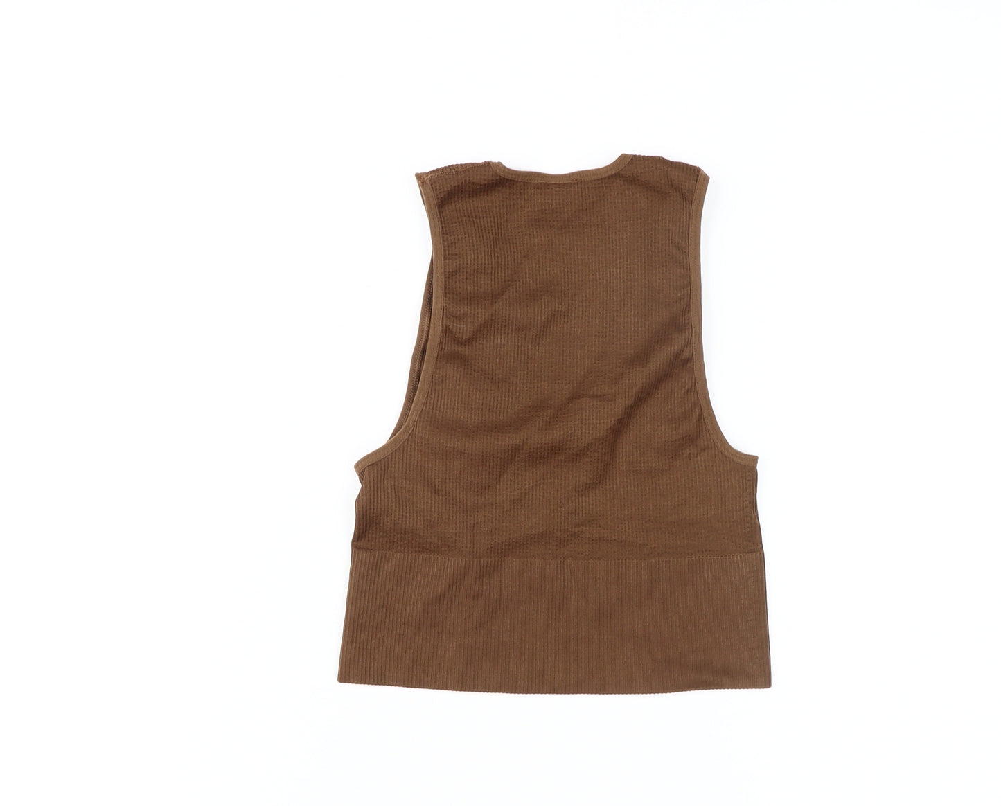 Urban Outfitters Women's Brown Cropped Tank Top M