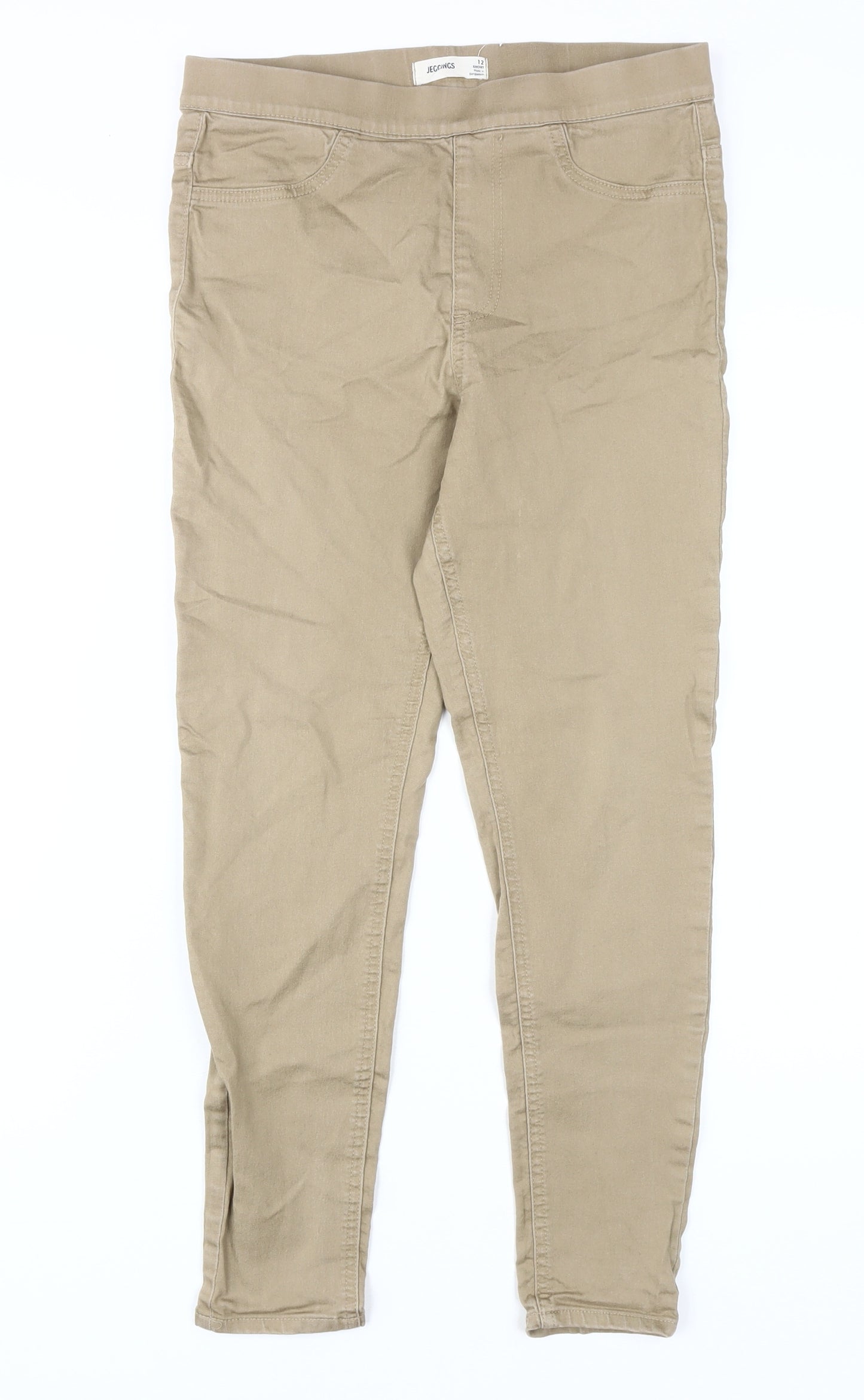 Marks and Spencer Women's Beige Jeggings Size 12