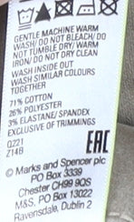 Marks and Spencer Women's Beige Jeggings Size 12