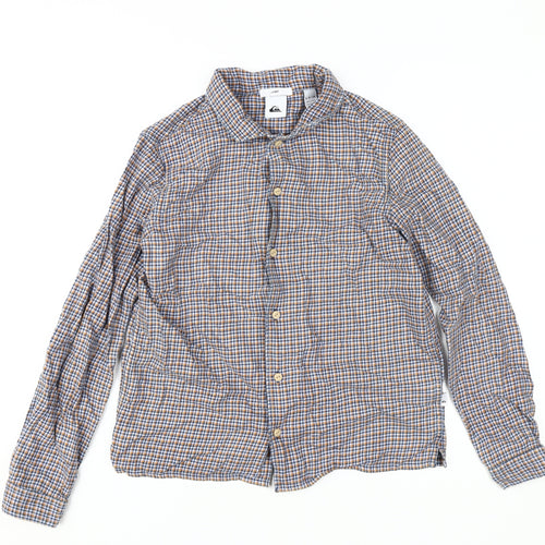 Quiksilver Unisex Multicoloured Check Button-Up Shirt