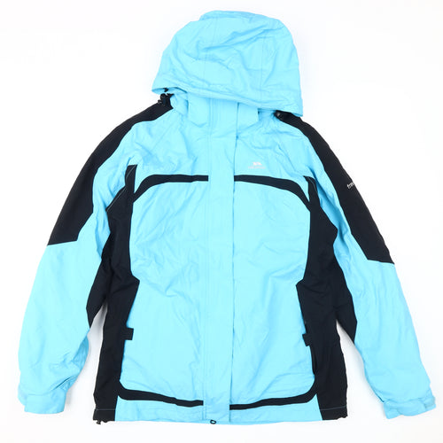 Trespass Men's Blue 3-in-1 Waterproof Jacket Size M
