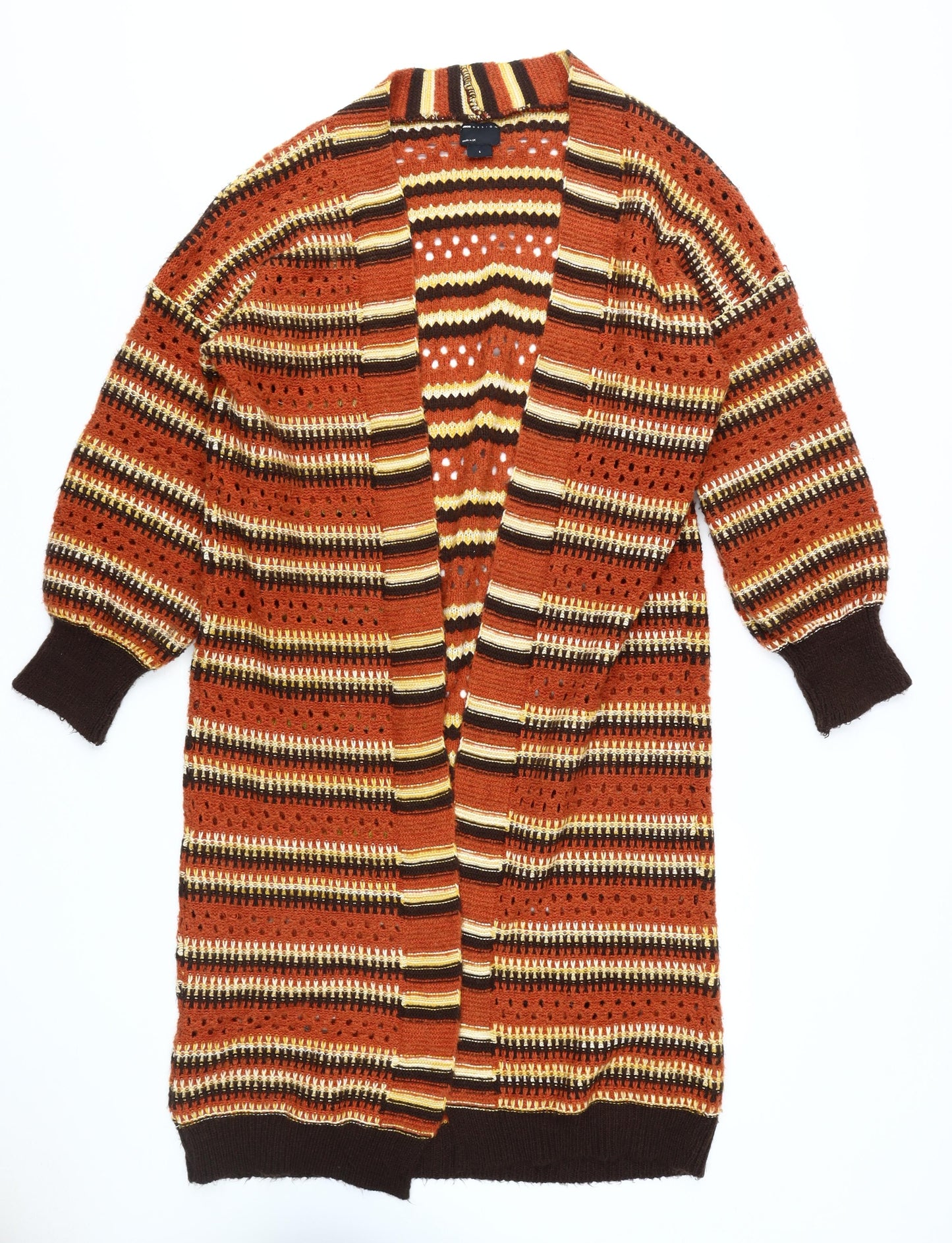 ASOS Women's Multicoloured Striped Cardigan - Size S