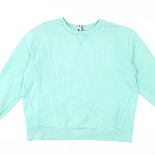 Joules Women's Green Pullover Sweatshirt Size 14