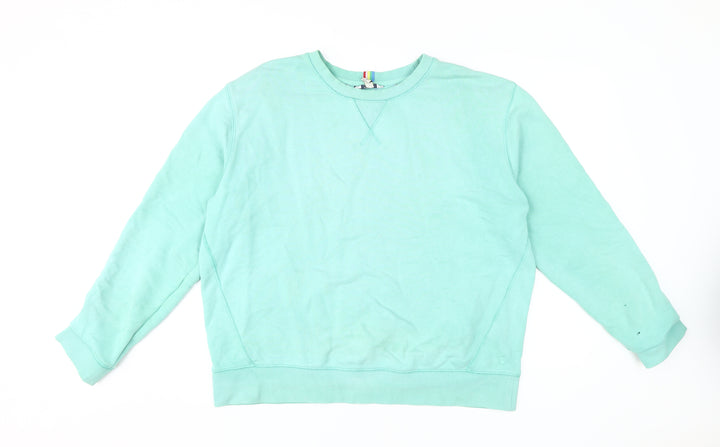 Joules Women's Green Pullover Sweatshirt Size 14