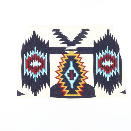 Zara Women's Multicoloured Geometric Skirt M