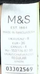 Marks and Spencer Women's Black Skinny Jeans Size 8