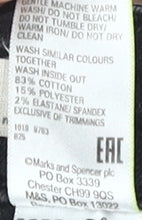 Marks and Spencer Women's Black Skinny Jeans Size 8