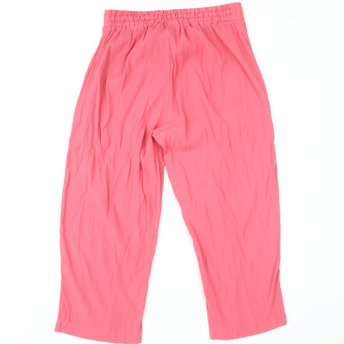 Damart Women's Pink Trousers, UK 14, Casual Spring Style