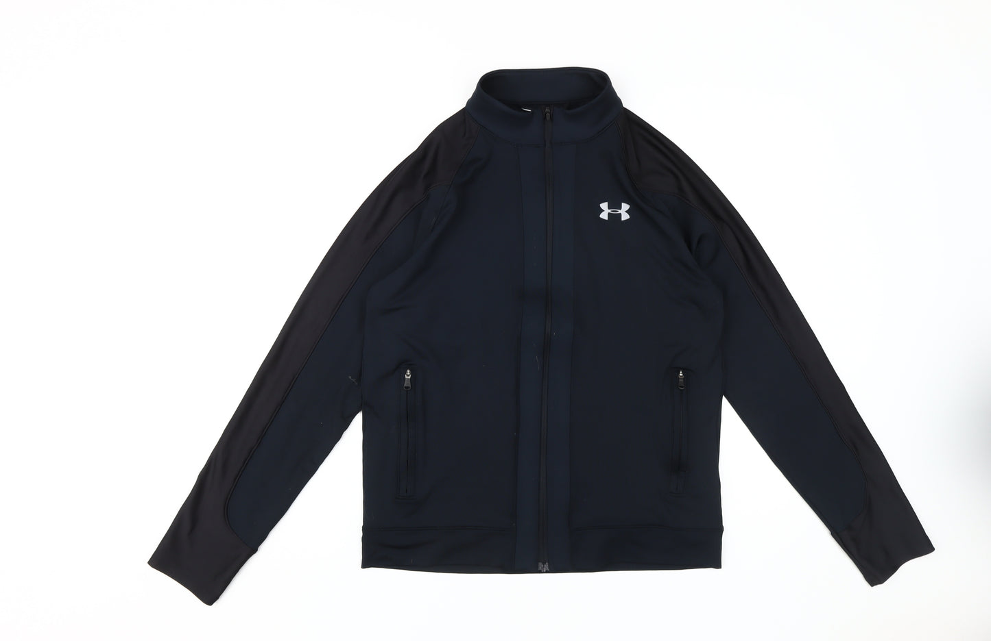 Under Armour Men's Black Track Jacket, Size M