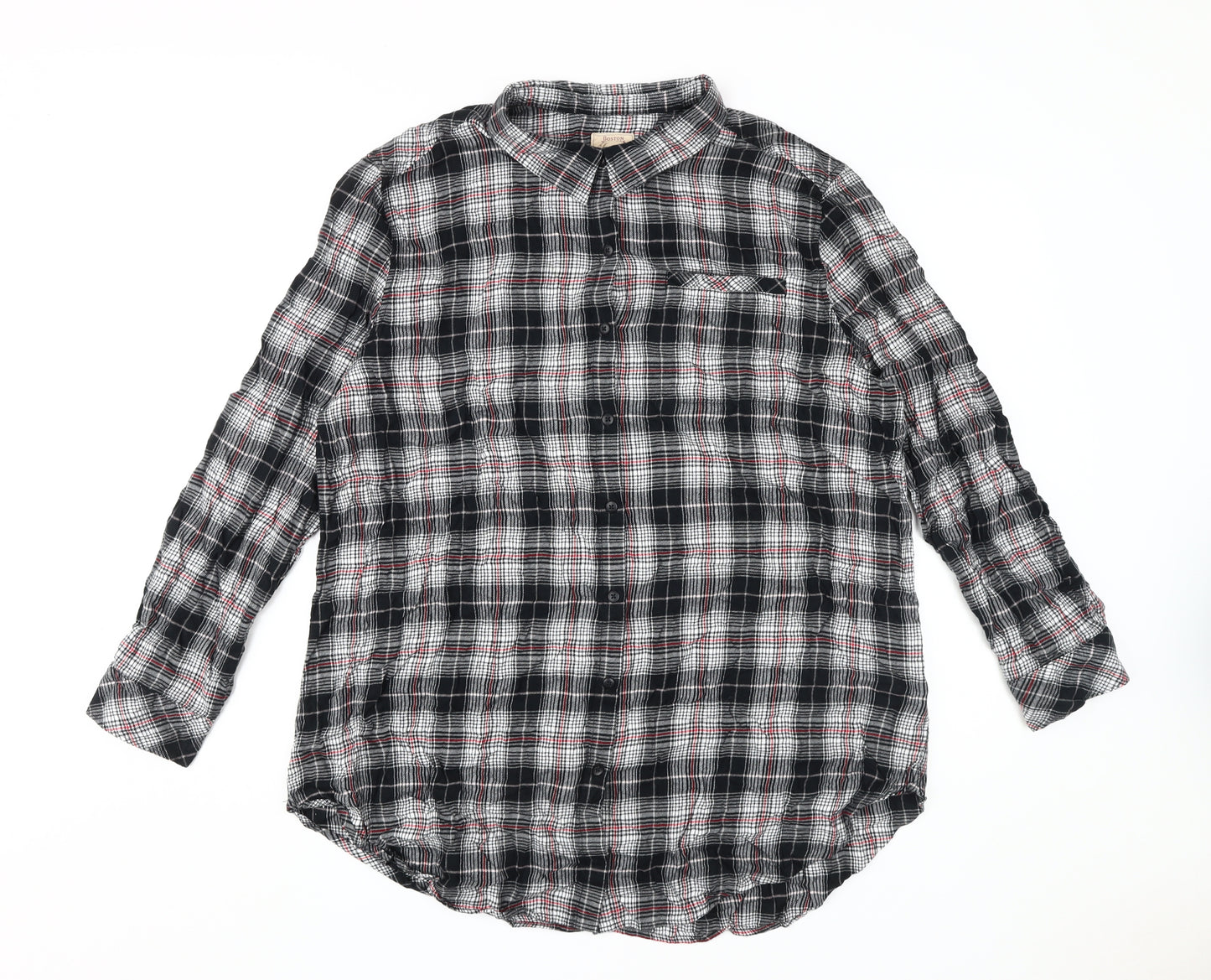 Boston Traders Men's Multicoloured Plaid Shirt 2XL