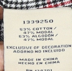 Boston Traders Men's Multicoloured Plaid Shirt 2XL